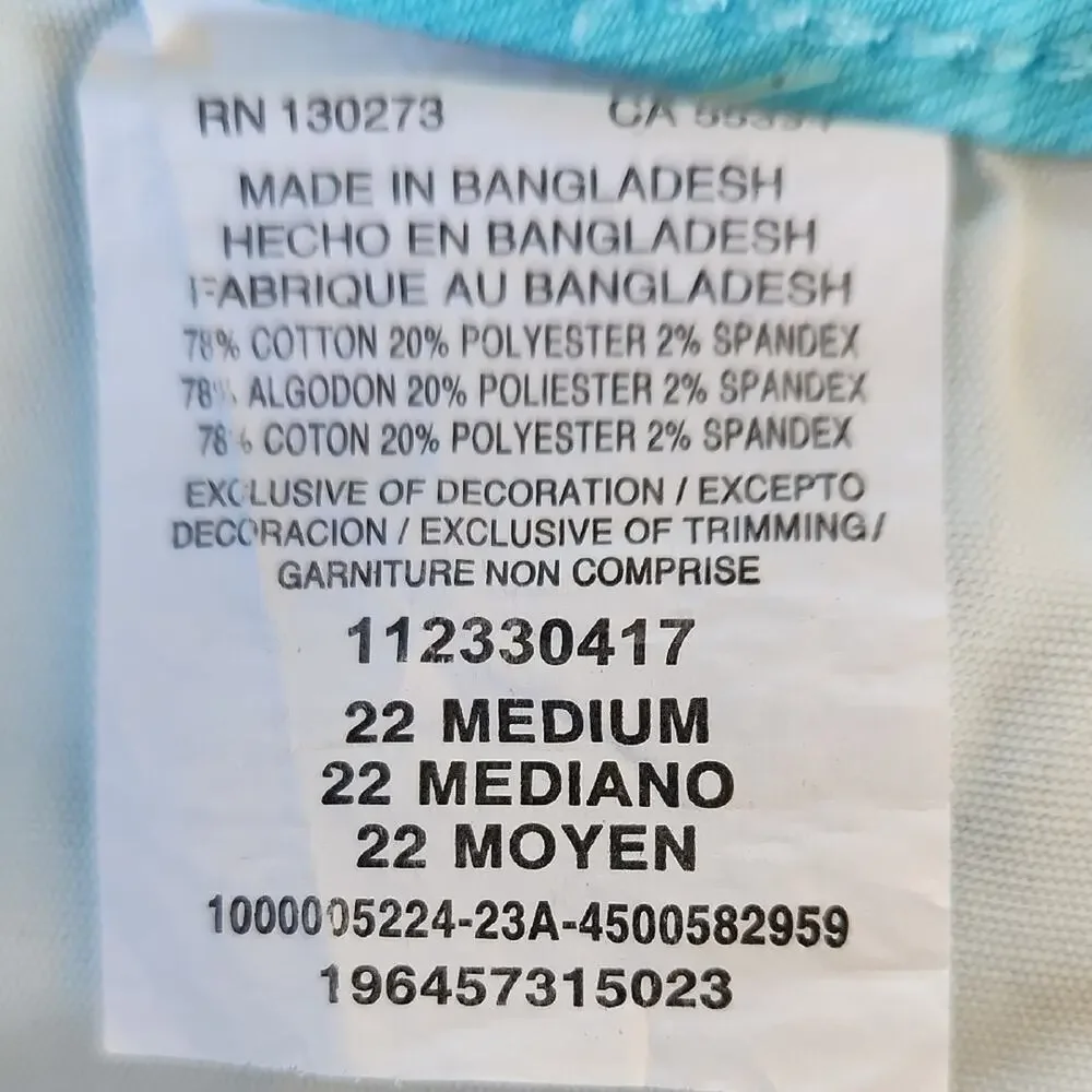 Lee Premium Quality Light Blue Denim shorts women's 22 - Picture 4 of 4
